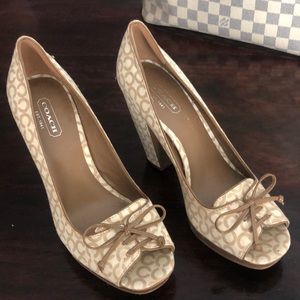 Coach heels